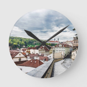 Horloge Ronde Rue du centre de Prague