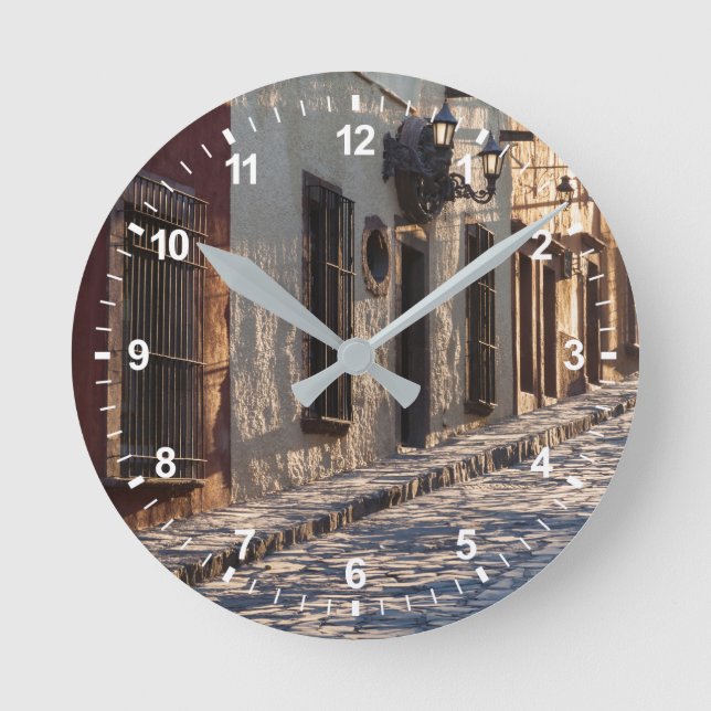 Horloge Ronde Rue pavée de Mexico (Recto)