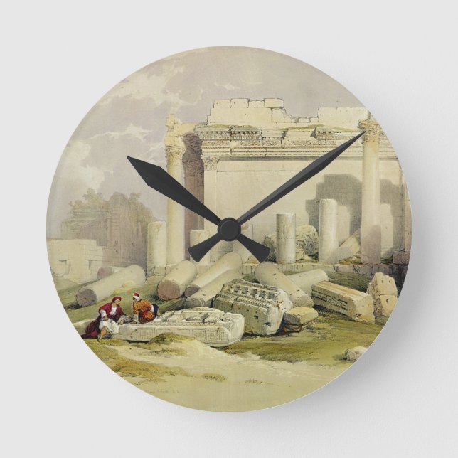 Horloge Ronde Ruines du Portico oriental du Temple de Baal (Recto)