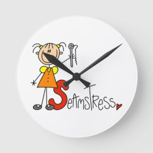 Horloge Ronde S est pour Couturière