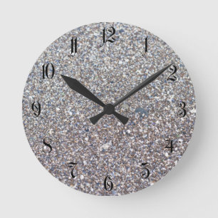 Horloge Ronde Sable