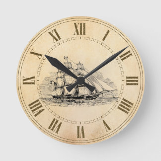Horloge Ronde Sail Ship