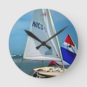 Horloge Ronde SAILOR's DREAM WALL Clock