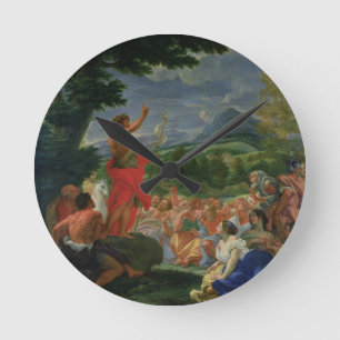 Horloge Ronde Saint-Jean-le-Baptiste-Preaching, painted before 1