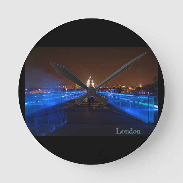 Horloge Ronde Saint Paul Night Wall Clock (Recto)