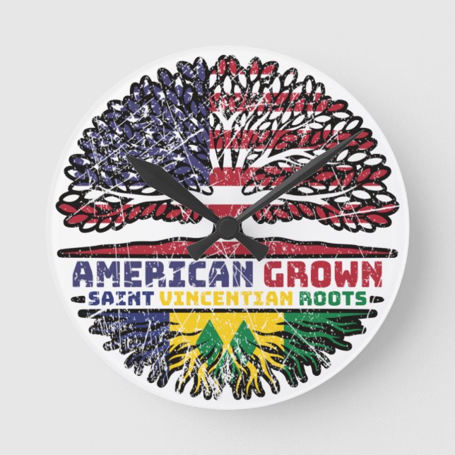 Horloge Ronde Saint-Vincent-Grenadines Saint-Vincentian (Recto)