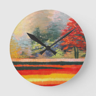 Horloge Ronde Saison printemps 3