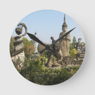 Horloge Ronde Sala Keo Kou, Nong Khai, Thaïlande