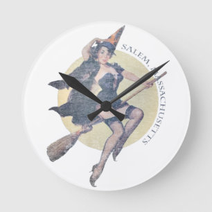 Horloge Ronde Salem Witch