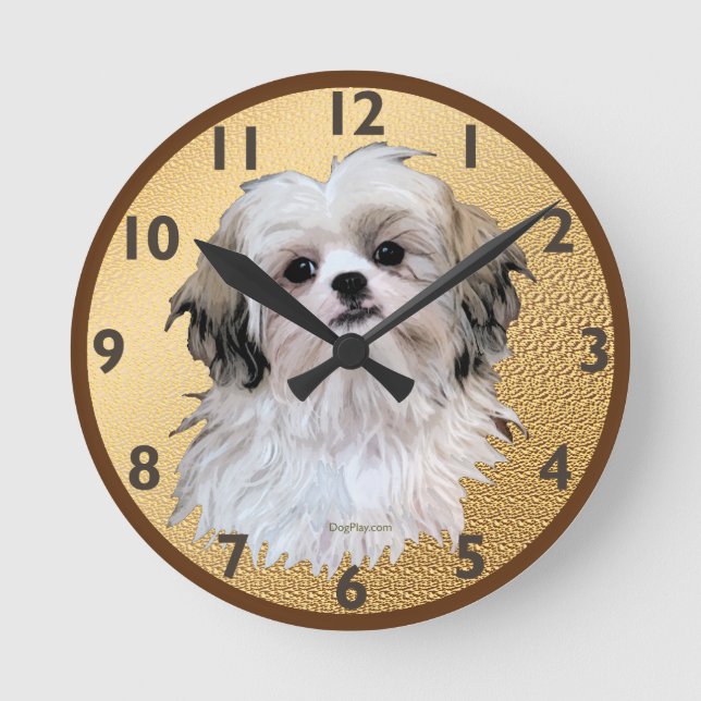 Horloge Ronde Sally Shih Tzu (Recto)