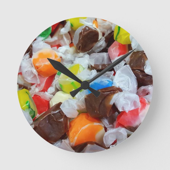 Horloge Ronde Salt Water Taffy (Recto)