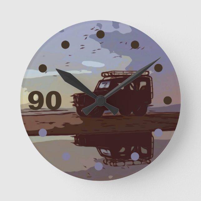 HORLOGE RONDE SANS TEMPS (Recto)