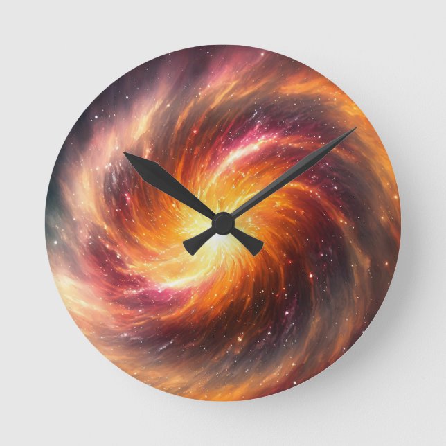 Horloge Ronde Sapphic Supernova -  (Recto)