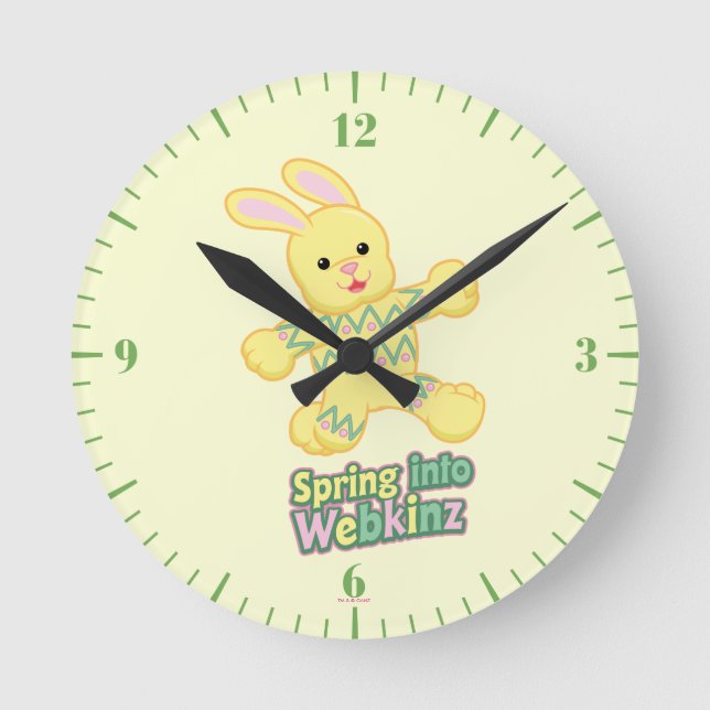 Horloge Ronde Saute Into Webkinz ! (Recto)