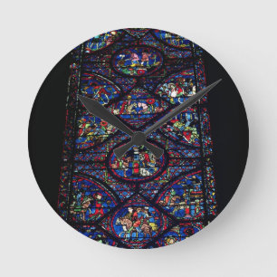 Horloge Ronde Scènes de la vie de Charlemagne (747-814) de