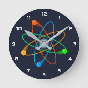 Horloge Ronde Science de la structure atomique