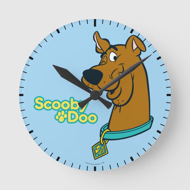 Horloge Ronde Scooby-Doo Winking (Recto)