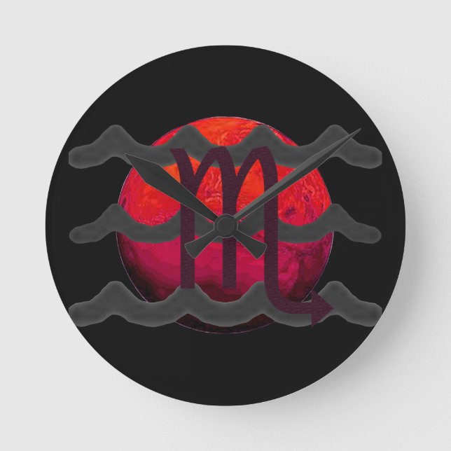Horloge Ronde Scorpion  (Recto)