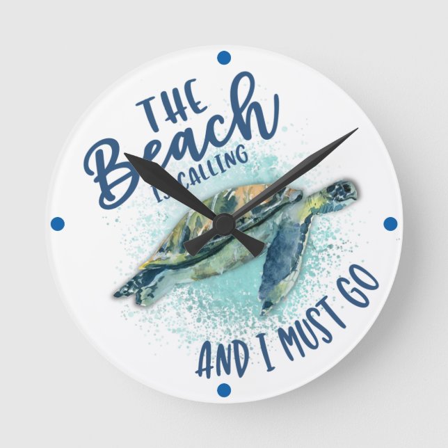 Horloge Ronde sea turtbeach (Recto)