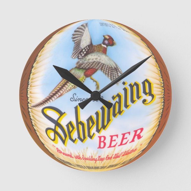 Horloge Ronde Sebewaing Beer (Recto)
