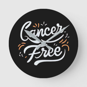 Horloge Ronde sensibilisation au cancer du sein sans cancer