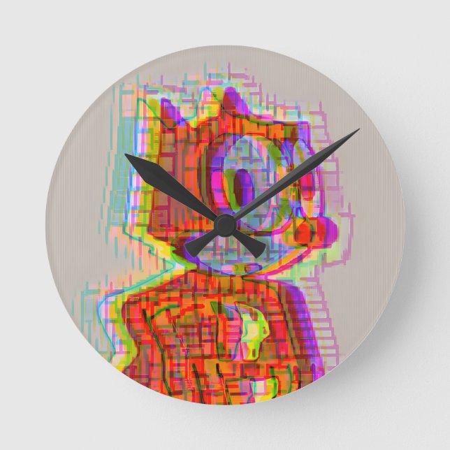 Horloge Ronde Sentiment Phelix (Recto)