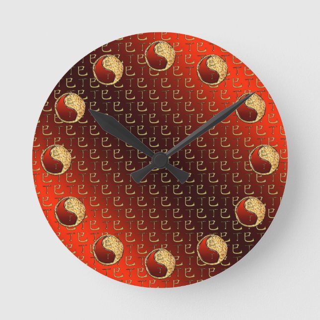 Horloge Ronde Serpent de Feu (Recto)