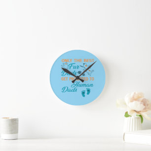 Horloge Ronde Seuls Les Meilleurs Draps De Fourrure Sont Promus