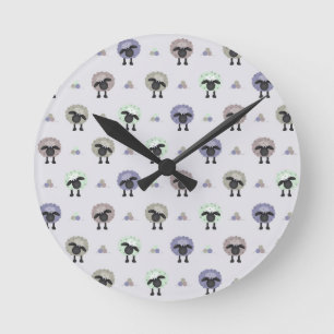 Horloge Ronde Sheep