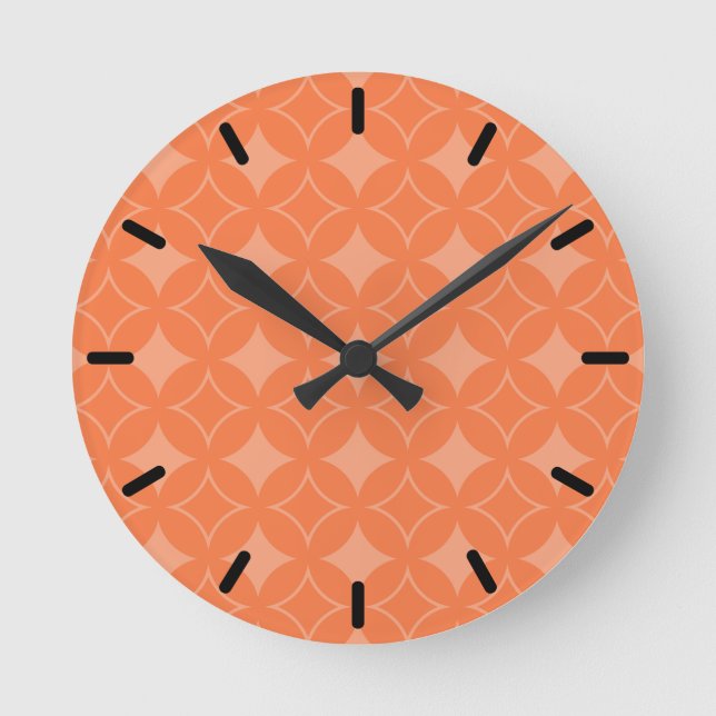 Horloge Ronde Shippo orange (Recto)