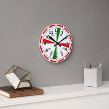 Signal d'alarme de l'horloge de la salle radio