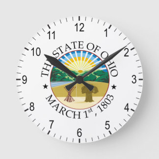 Horloge Ronde signe de l'Ohio