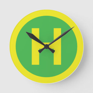 Horloge Ronde SIGNE Helipad