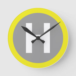 Horloge Ronde SIGNE Helipad