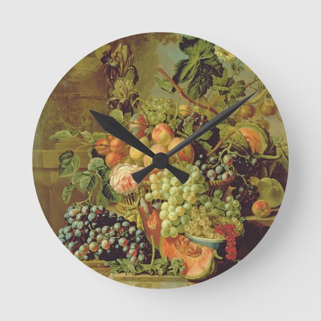 Horloge Ronde Silence Life of Fruit (Recto)