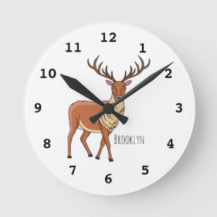 Horloge Ronde Simple dessin