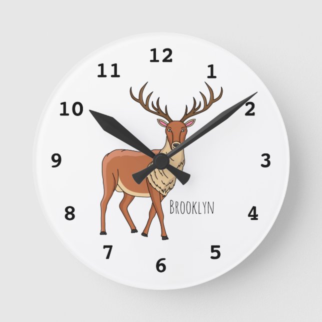 Horloge Ronde Simple dessin (Recto)