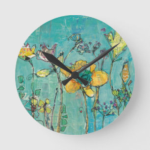 Horloge Ronde Singe et maman