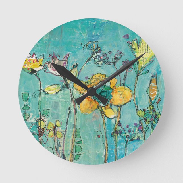 Horloge Ronde Singe et maman (Recto)