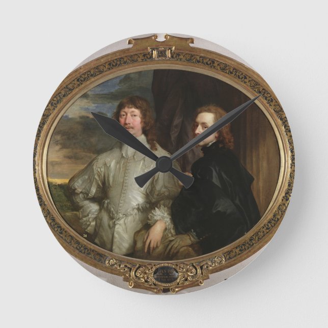 Horloge Ronde Sir Endymion Porter (1587-1649) and the Artist, c. (Recto)
