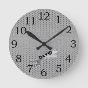 Horloge Ronde Skate Cool personnalisable