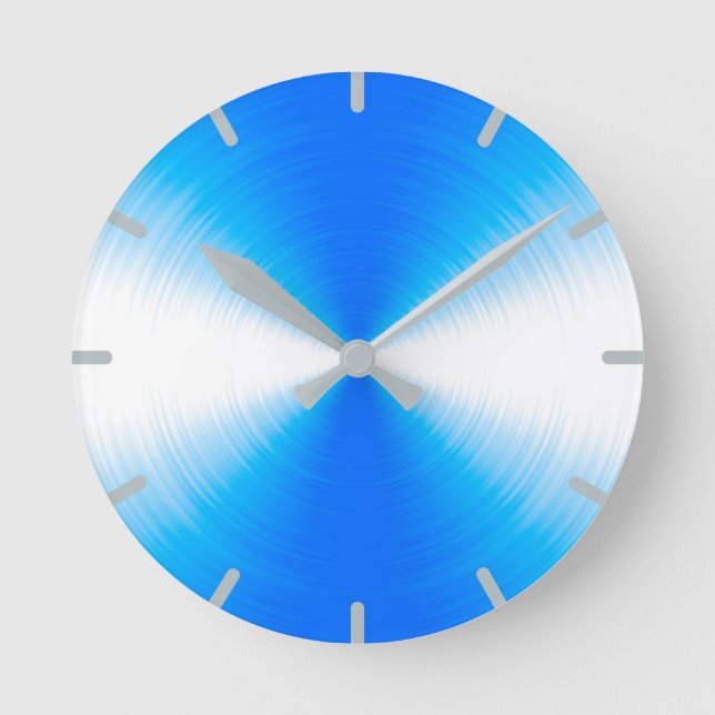 Horloge Ronde Sky Blue Radiant (Recto)