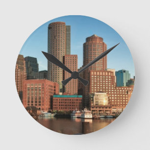 Horloge Ronde Skyline de Boston