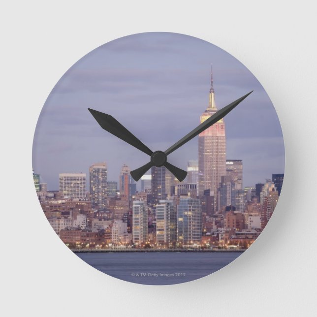 Horloge Ronde Skyline de New York (Recto)