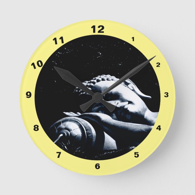 Horloge Ronde Sleeping Buddha, BW Dharma Boutique (clock) (Recto)