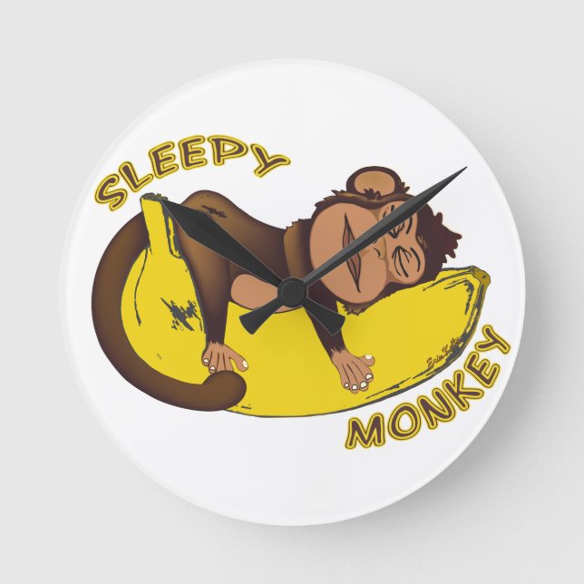 Horloge Ronde Sleepy (Recto)