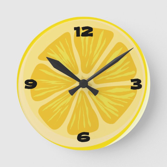Horloge Ronde Slice of Lemon (Recto)