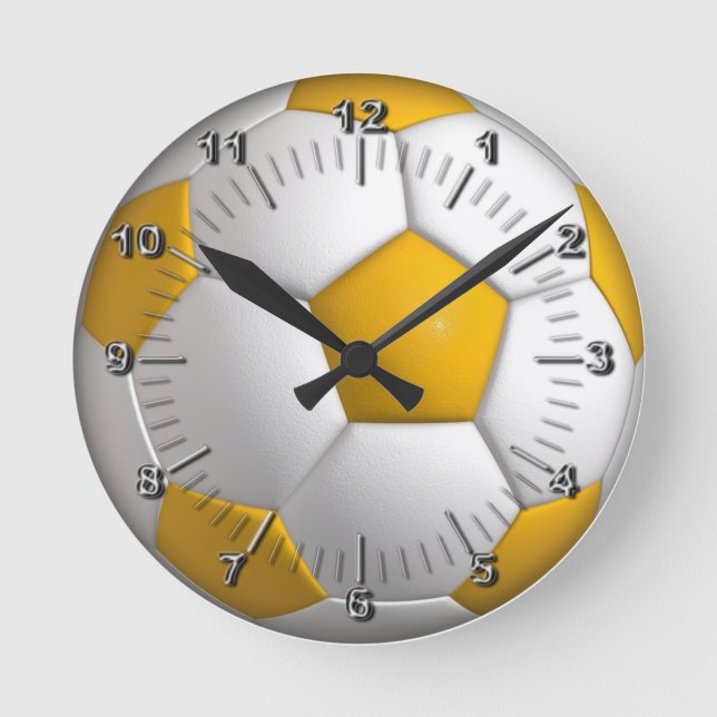 Horloge Ronde Soccer ball (Recto)