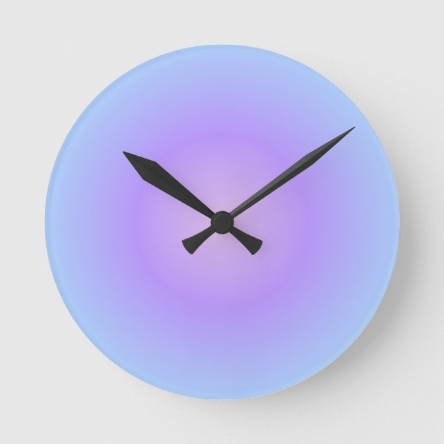 Horloge Ronde Soft Cotton Lavender (Recto)