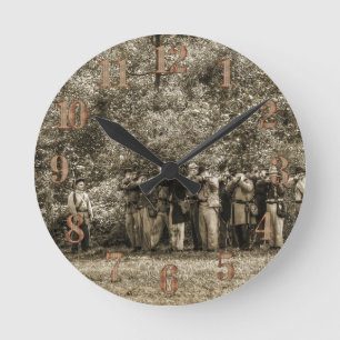 Horloge Ronde Soldat civil